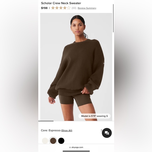 SOLD Alo Scholar Knit Set - Picture 4 of 5